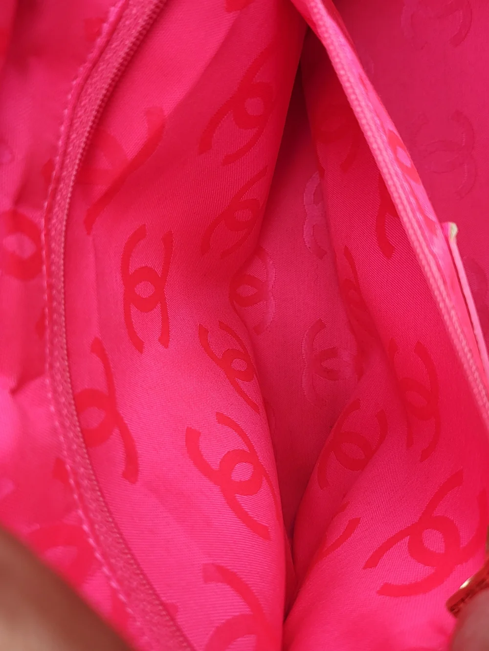 CHANEL Calfskin Quilted Cambon Ligne Tote Bag..Authentic w/COA....